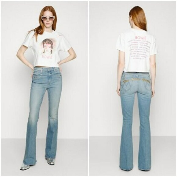 💕MOTHER SUPERIOR💕 MOTHER x BOWIE The Super Cruiser ~ The Jean Genie 30 NWT - Picture 8 of 17